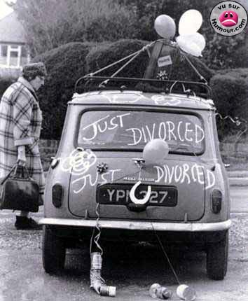 Just divorced...